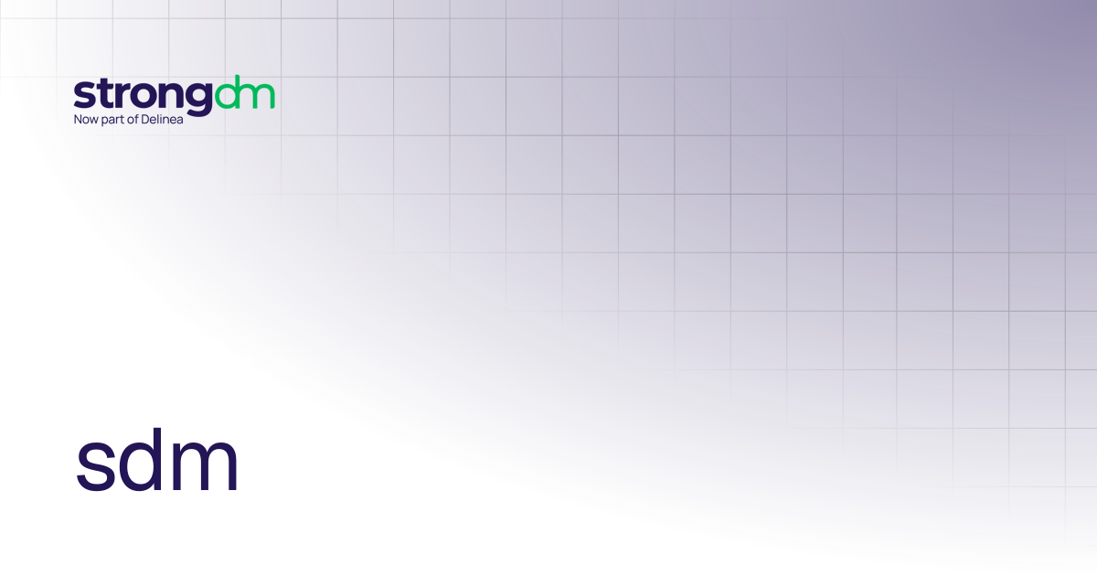 sdm | References | StrongDM